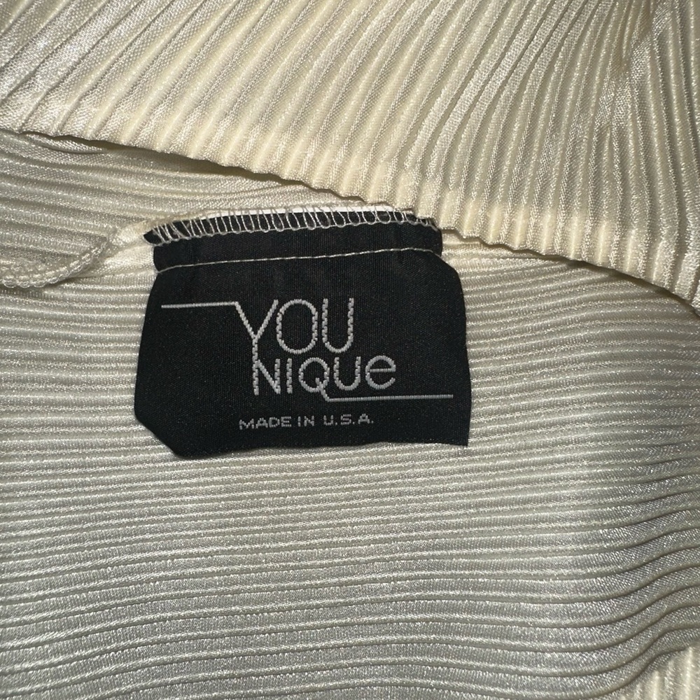 Nique Cream Ribbed Tank Top - Picture 4 of 4